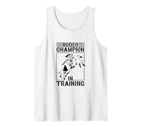 Rodeo Champion Girl - Bull Rider Girl Tank Top