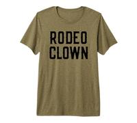 Rodeo Clown Costume Halloween Pretend Rodeo Clown Premium T-Shirt