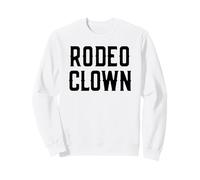 Rodeo Clown Costume Halloween Pretend Rodeo Clown Sweatshirt