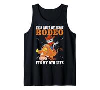 Rodeo Cowboy Cat Tank Top