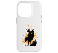 Rodeo Cowboy on Wild Horse Case for iPhone 14 Pro