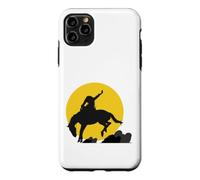 Rodeo Cowboy on Wild Horse in the Moonlight Case for iPhone 11 Pro Max