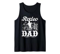 Rodeo Dad Western Rodeo Country Cowboy Life Tank Top