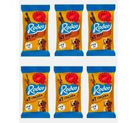 Rodeo Dog Treats With 3 X Chicken & 3 X Beef | Dog Treats For Puppy, Small, Medim & Large Dogs | No Artificial Or Flavours Healthy Dog Treat Providing Tasty Nutrients, Vitamins, Minerals And Omega 3