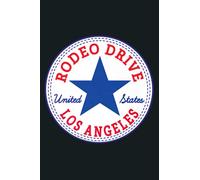 Rodeo Drive Hollywood Los Angeles California Surfer Premium: Notebook Planner - 6x9 inch Daily Planner Journal, To Do List Notebook, Daily Organizer, 114 Pages