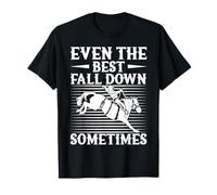 Rodeo Horse Riding Even The Best Fall Down Cowboy T-Shirt