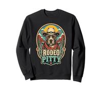 Rodeo Pitbull Cowboy Vintage Sweatshirt