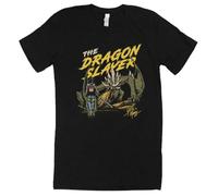 Rodeo Time Dale Brisby JB Mauney Dragon Slayer T Crew Neck T-Shirt, Grey, Large