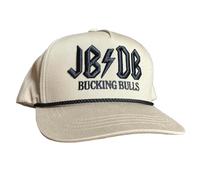 Rodeo Time Dale Brisby JB Mauney JB/DB Bucking Bulls Adjustable Snapback Trucker Hat, Vintage Western Baseball Cap, One Size