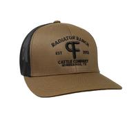 Rodeo Time Dale Brisby Radiator Ranch PF Brand Adjustable Snapback Hat for Men & Women, Breathable Baseball Cap, One Size, Coyote Brown, One size