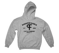 Rodeo Time Dale Brisby Radiator Ranch PF Brand Hoodie, Grey, M