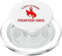 Rodeo Wild Western Cheyenne Frontier Days T-Shirt PopSockets PopGrip for MagSafe