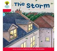 Roderick Hunt Oxford Reading Tree: Level 4: Stories: The Storm Paperback Book Roderick Hunt Multicolor