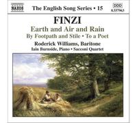 Roderick Williams - Earth & Air & Rain [New CD]