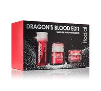 Rodial Dragon's Blood Edit - Complete Skincare Kit with Dragon’s Blood Micellar Cleansing Water 100ml, Hyaluronic Velvet Cream 50ml, and Sculpting Gel 50ml