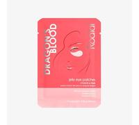 Rodial Dragon's Blood Jelly Eye Patches (1 Sachet), Elasticity and Firmness, Hyaluronic acid and Dragon's Blood for Plumping and Deep Hydration, Makeup Prep