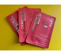 Rodial Dragon's Blood Jelly Eye Patches (1 Sachet), Elasticity and Firmness, Hyaluronic acid and Dragon's Blood for Plumping and Deep Hydration, Makeup Prep