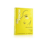 Rodial Jelly Eye Patches Bee Venom (Box of 4 Sachets), Rejuvenate and Firm, Cooling Jelly Technology, Anti-puffiness for Under Eyes, Vitamine C for Revitalised and Luminous Eye Look