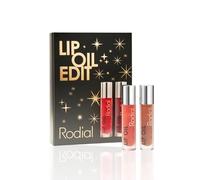 Rodial Lip Oil Edit Kit - Holiday Gift Set with Lip Oil Sugar Coral 4ml & Lip Oil Wild Plum 4ml, Hydrating, Plumping, High-Shine Botanical Lip Oils for Glossy Finish