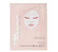 Rodial Pink Diamond Lifting Face Sheet Mask (1 Sachet), Diamond Powder, Vitamine C, Skin Tightener ST, Deeply Moisturising Sheet Mask, Even Skin Tone, Sheet Mask for Wrinkles and Lines
