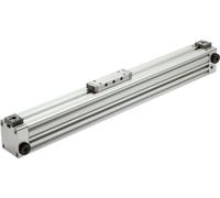 Rodless Cylinder 50-1200mm - Magnetic - Damping - Short Guide