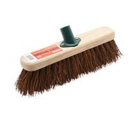 ProDec 12" Natural Palmyra Fibre Stiff Sweeping Broom Head for Outdoor Sweeping