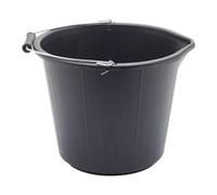 Rodo Economy Builders Bucket 14.7ltr, 250mm x 340mm, Black