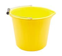 Heavy Duty Builders Bucket 14ltr Yellow
