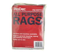 Rodo ProDec All Purpose Rags Lint Free & Machine Washable 1kg