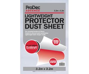 Rodo ProDec Lightweight Dust Sheet Non Woven 3.2 x 3.2mtr