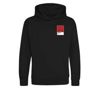 Rodri Spain Icon Frame Kids Hoodie - Black / 9-11 years