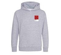 Rodri Spain Icon Frame Kids Hoodie - Gray / 3-4 years