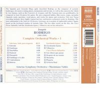 Asturias Symphony Orchestra – Rodrigo: Orchestral Works, Vol. 1 – CD – NAXOS
