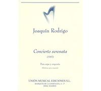 RODRIGO CONCIERTO SERENATA PARA ARPA Y ORQUESTA (MINIATURE SCORE) HAR