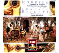 Rodrigo - Rodrigo:Concierto De Aranjuez, en los trigales, pastorale, fantasia,sonata a la eapanola / Ernesto Bitetti