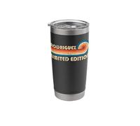 Rodriguez Retro 70s 80s Sunset Stripe Stainless Steel Insulated Tumbler