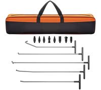 VEVOR Rods Dent Puller Stainless Steel Paintless Repair Kits Hail Removal 13 PCS