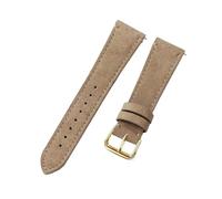 Rodsah 20mm 22mm Soft Suede Leather Watch Strap Vintage Leather Quick Release Watch Bracelet,20mm