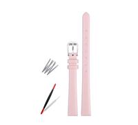 Rodsah 6mm 8mm 10mm 12mm 14mm Soft Geunine Leather Watch Band Women's Strap Small Size Width,10mm