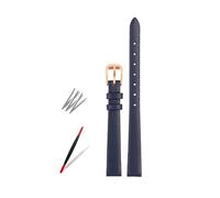 Rodsah 6mm 8mm 10mm 12mm 14mm Soft Geunine Leather Watch Band Women's Strap Small Size Width,12mm