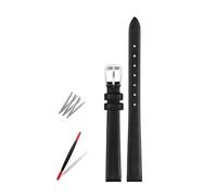 Rodsah 6mm 8mm 10mm 12mm 14mm Soft Geunine Leather Watch Band Women's Strap Small Size Width,6mm