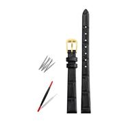 Rodsah 6mm 8mm 10mm 12mm 14mm Soft Geunine Leather Watch Band Women's Strap Small Size Width,6mm