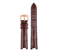 Rodsah Leather Watch Strap 12-20mm Notched Watch Strap Men's and Women's Watch Accessories with Installation Tool,20mm - 11mm