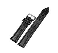 Rodsah Leather Watchband for Men Women 12mm - 22mm Watch Band Universal Replacement Watch Strap,Black,14mm