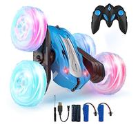 Rodzon Remote Control Cars for Kids Toys 6+ Years Old Boys,Stunt Cars Wheel Lights Rc Car,Christmas Birthday Gift Boy Girls Age 6+ Years (Blue)