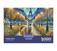 Roe Deer 1000 Piece Jigsaw Puzzle Animal for Adults Fun Gift Memory Games Stress Relief 70x50cm/1000pcs