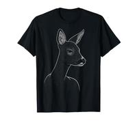 Roe Deer Animal Illustration T-Shirt