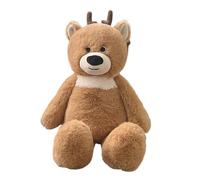 Roe Deer Plush Toy Premium PP Cotton Kids Study Companion Bedtime Friend Educational Birthday Stuffed Animal Soft Room Decor Kids Cuddle Companion for Children Birthday Present Super Fabric Stuffing