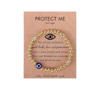 Roe Dolph Evil Eye Brcelets for Women Men Handmade Red String Bracelets for Protection 7 Knot Lucky Bracelets Adjustable Mexican Ojo Bracelet Set Kabbalah Bracelet, Beads, no gemstone