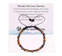 Roe Dolph Hug From Heaven Bracelet for Women Morse Code Bracelet Loss of Loved One Bracelet Until We Meet Again Bracelet Memorial Gifts Bracelet Sympathy Gifts Jewelry, Style A, Alloy, no gemstone